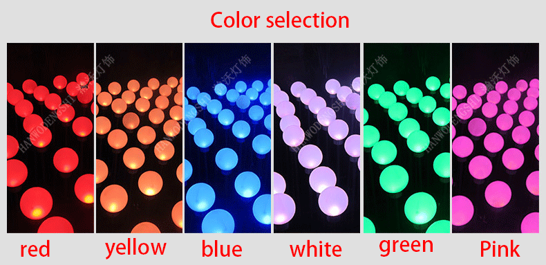 Outdoor ground mounted light bulb solar bulb pole lawn light circular LED courtyard light spherical lampshade - choose color